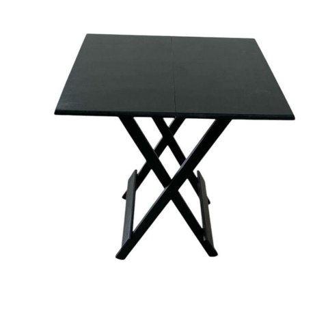 Mesa Dobrável com Tampo em Mdf Preto