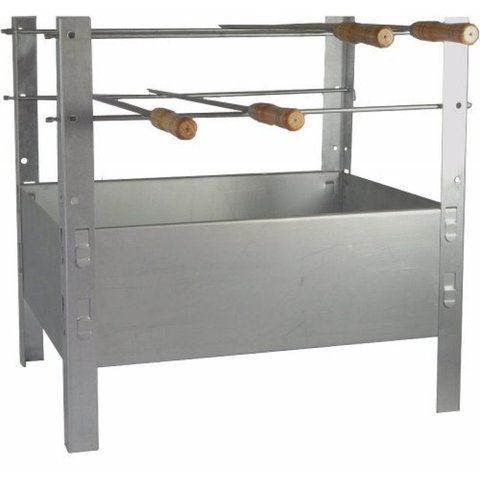 Churrasqueira Desmontável com 4 espetos