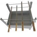 Ver imagem 3 de Churrasqueira Desmontável com 4 espetos