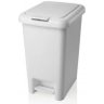 Lixeira Click e Pedal 20 Litros Branca - 1