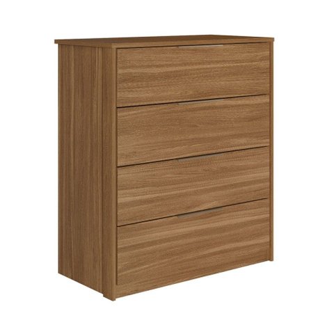 Cômoda Alia 4 Gavetas Amêndola Touch - Demóbile