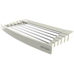 Varal Retrátil Móvel 5 Hastes em Alumínio Apartamento Kitnet - 1