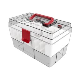 Maleta Organizadora com Divisórias Maquiagem Manicure - 1
