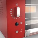 Ver imagem 4 de Churrasqueira a Gás Rotativa com 5 Espetos Acendimento Automático - Vermelha