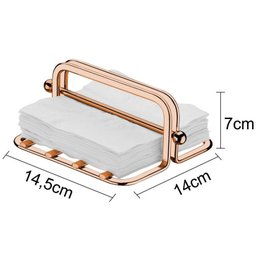 Suporte Para Guardanapos Pequenos Com Peso - Cobre - 4