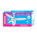 Ver imagem 3 de Ventilador Teto Ventisol Wind Branco 3 Pás Transparente 127v
