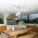 Ver imagem 5 de Ventilador Teto Ventisol Wind Branco 3 Pás Transparente 127v