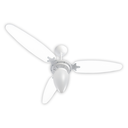 Ver imagem 1 de Ventilador Teto Ventisol Wind Branco 3 Pás Transparente 127v