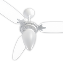 Ver imagem 2 de Ventilador Teto Ventisol Wind Branco 3 Pás Transparente 127v