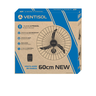 Ventilador de Parede 60 Cm 220v New Premium Preto Ventisol - 4