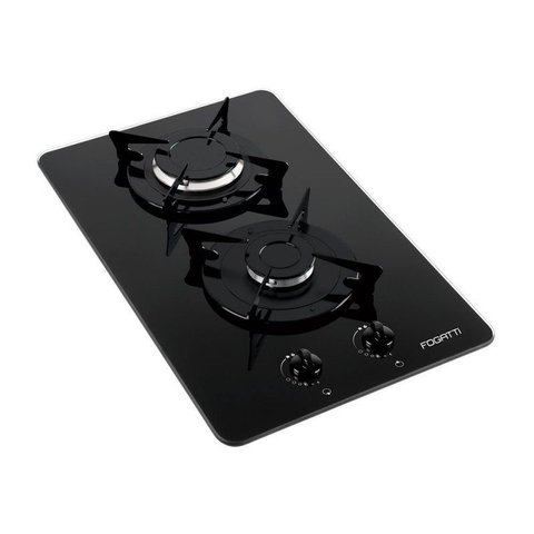 Cooktop 2 Bocas Á Gás V200 Esmaltado Fogatti
