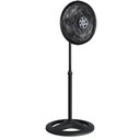 Ver imagem 3 de Ventilador de Coluna Ventisol Turbo 6 Preto com 6 Pás Cinza 40 Cm Diâmetro 220v