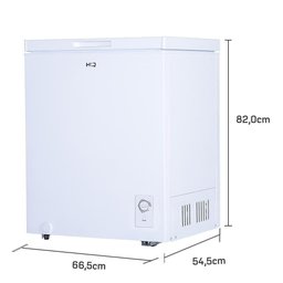 Freezer e Conservador Horizontal Hq 160 Litros Branco Hq-160cfh 220v - 3