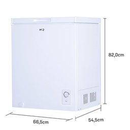 Freezer e Conservador Horizontal Hq 160 Litros Branco Hq-160cfh 220v - 5