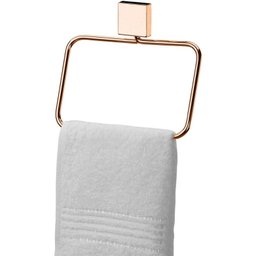 Toalheiro Argola 18cm Mão ou Rosto - Rosé Gold - 1