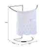 Toalheiro Porta Toalha De Rosto Para Bancada - Aço Cromado - 4