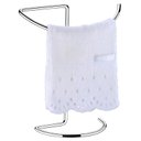 Ver imagem 1 de Toalheiro Porta Toalha De Rosto Para Bancada - Aço Cromado