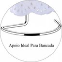 Ver imagem 2 de Toalheiro Porta Toalha De Rosto Para Bancada - Aço Cromado