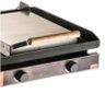 Chapa Grill A Gás Profissional Aço Inoxidável Com Prensa - 120 Cm - 3