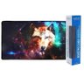 Mouse Pad Gamer Extra Grande Lobo Bordas Costuradas Base Ant - 3