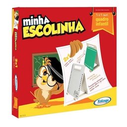 Quadro Escolar Infantil 2 em 1 Minha Escolinha Xalingo 51576 - 1