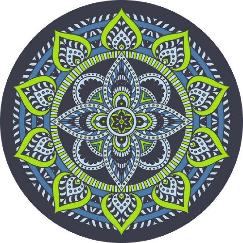 Adesivo Decorativo Stixx Mandala GYPSY Colorido (60X60cm) - 2
