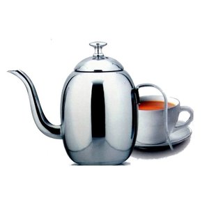 Mini Bule em Inox com Bico Fino e Longo para Café, Leite 400ml