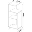 Ver imagem 6 de Mesa de Apoio Laterar Multiuso - Bis Branco