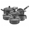 Jogo de Panelas 6 Peças Antiaderente com Panela de Pressão Panelux Grafite - 1