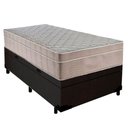 Ver imagem 3 de Cama Box Baú Suede Solteiro + Colchão Sereneprime Molas Ensacadas 88x188x69 Preto
