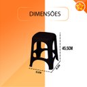 Ver imagem 2 de Banqueta Tramontina Niterói Suporta até 100kg