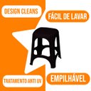 Ver imagem 4 de Banqueta Tramontina Niterói Suporta até 100kg