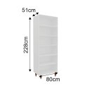 Ver imagem 2 de Paneleiro Duplo com 4 Portas Branco