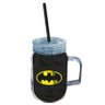 Copo Jarra Acrílico Batman Logo Preto e Amarelo - 1
