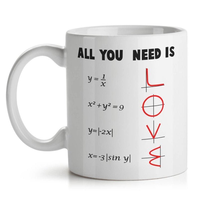 Caneca All You Need is Love - Math Style - 1