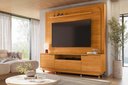 Ver imagem 1 de Estante Nilo para Tv de até 75 Polegadas (com Rodízio) - Cinamomo - Madetec