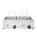 Ver imagem 1 de Super Fritador a Óleo a Gás 2 Cubas 1/2 Sfg212 Venâncio