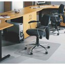 Ver imagem 1 de Protetor de Piso Flexí­vel Transparente 85cmx 120cm Kapazi