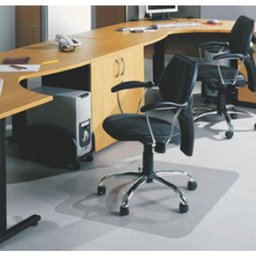 Protetor de Piso Flexí­vel Transparente 85cmx 120cm Kapazi - 1