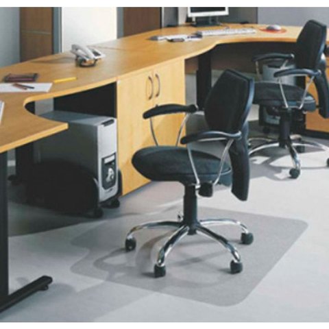 Protetor de Piso Flexí­vel Transparente 85cmx 120cm Kapazi