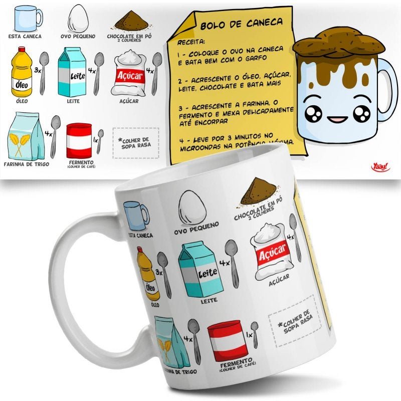 Caneca Bolo de Caneca