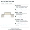 Ver imagem 4 de Kit Cabeceira Arco com Duas Mesas Bend Principal Incolar Luna Metal Dourado