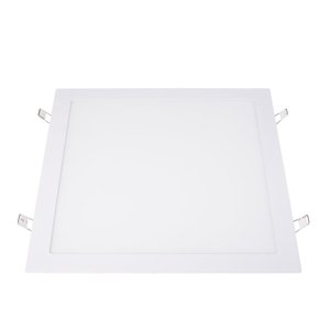 Luminária Plafon Led Embutir Quadrada 40W 6500K Luz Branca