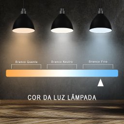Luminária Plafon Led Embutir Quadrada 40W 6500K Luz Branca - 3