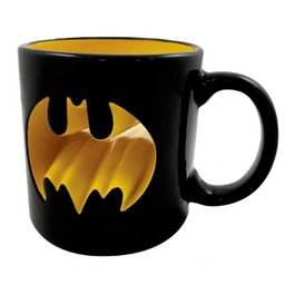Caneca Porcelana 3D Batman Logo Vazado - 1