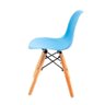 Cadeira Eames Infantil Azul Claro - 4