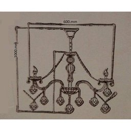 Lustre Startec Nice 6 Transparente - 3