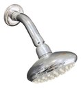 Ver imagem 1 de Chuveiro Ducha Econômica ABS com Braço Inox p/ Aquec Á Gás Big Obra