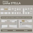 Ver imagem 7 de Armário Aéreo 100 Cm 1 Porta Basculante Branco Stella Madesa