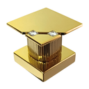 Ver imagem 4 de Acabamento Square Metal p/ Registro Base Padrão Deca Dourado